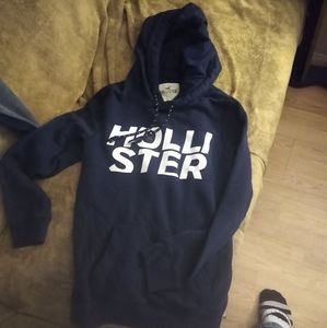 Mens Small Hollister Navy blue hoodie